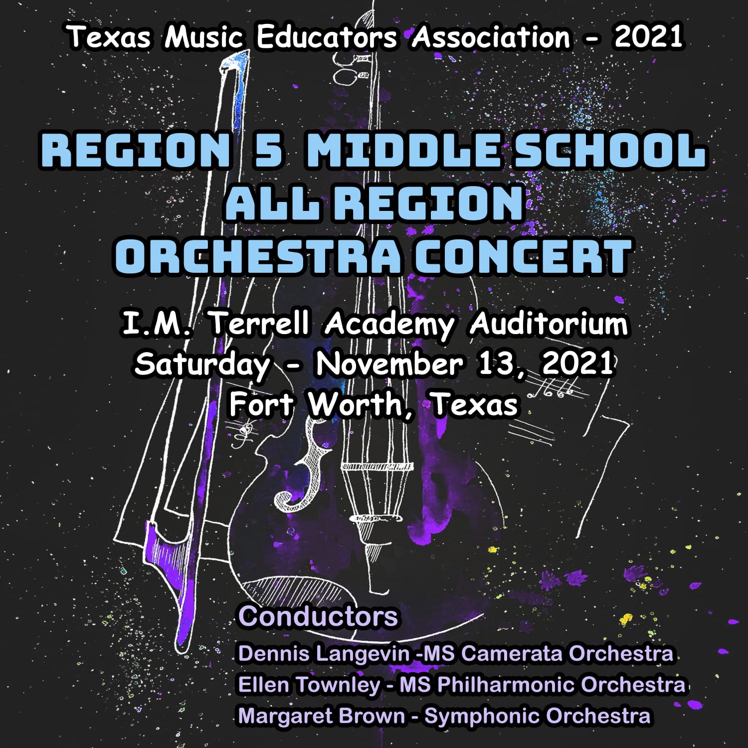 Texas Music Educators Association Region 5 Middle School and Junior High Philharmonic Orchestra