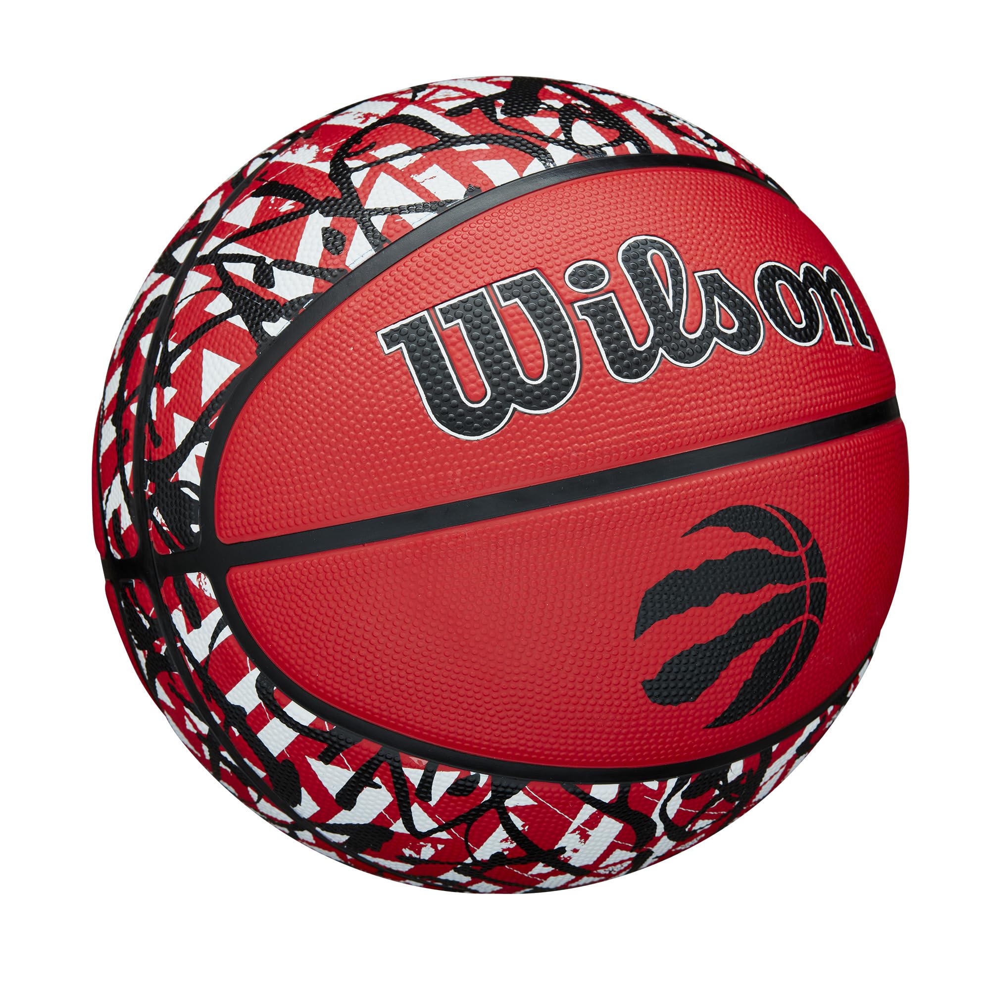 Wilson NBA Team Graffiti Baloncesto - Toronto Raptors, tamaño 7-29.5 Pulgadas