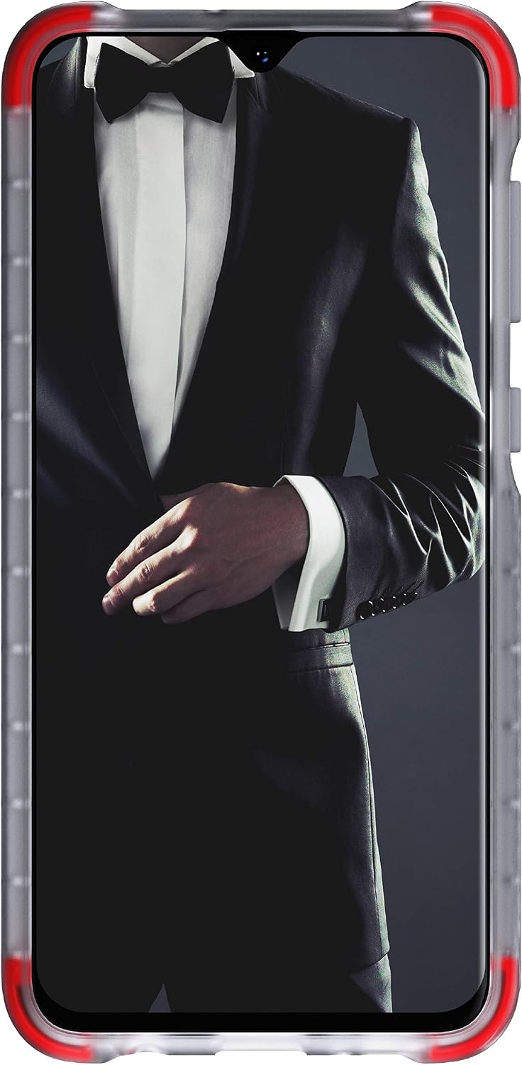 Ghostek Covert Clear Silicone Galaxy A20 / A30 / A50 Case with Grip Sides and Drop Protection (Clear)
