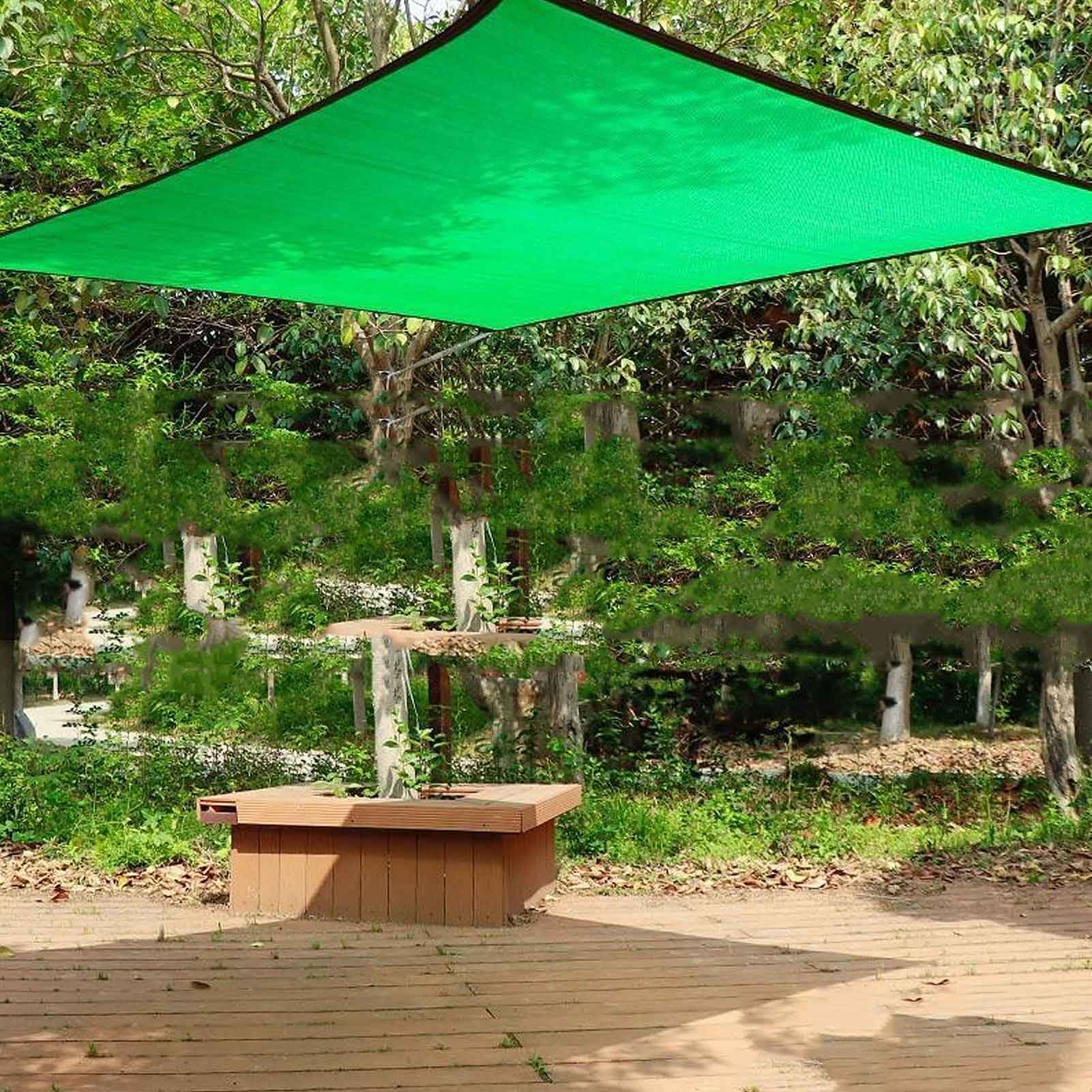 Telo Ombreggiante Da Giardino 40% 3,5x6,1 M Con Occhielli In Ottone | Rete Parasole UV Per Piante, Serra, Patio, Pollaio E Pomodori - 2
