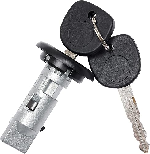 Interruptor cilíndrico de bloqueo de encendido con llaves Reemplazo para Chevy Cadillac Buick GMC Hummer Pontiac y Bravada 1999-2007 Reemplazo