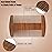 3 Pieces Beard Comb for Men Natural Sandalwood Wooden Mustaches Combs