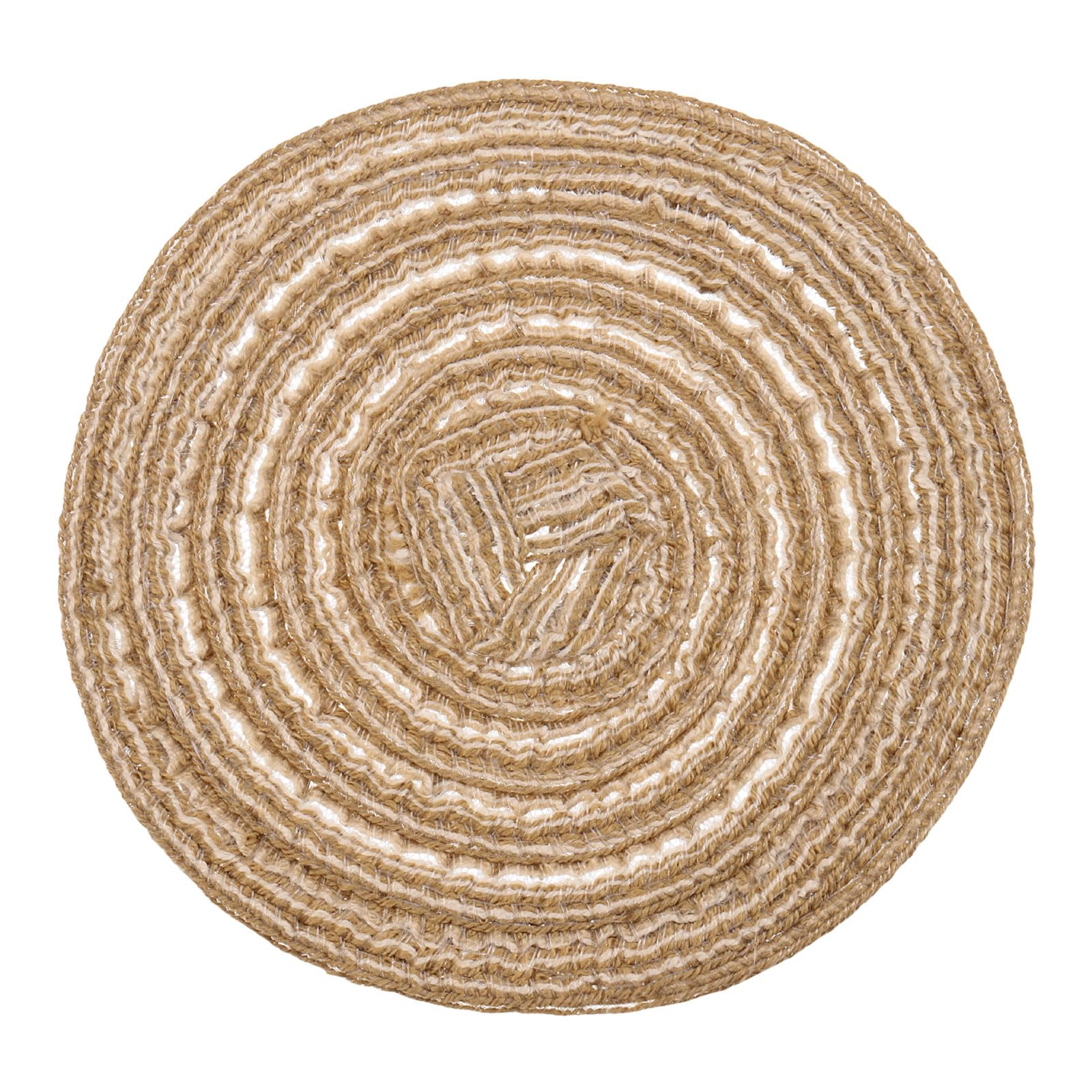 Muiltvoe 4.72" Dollhouse Miniature Carpet, 1:12 Polyester Doll House Rugs Prop Small House Accessories for Doll House Furniture Decor Play, Beige