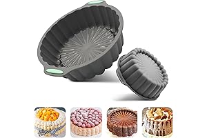 SidMing 7-Inch Round Silicone Charlotte Mold: The Ultimate Baking Essential for Decadent Round Cakes