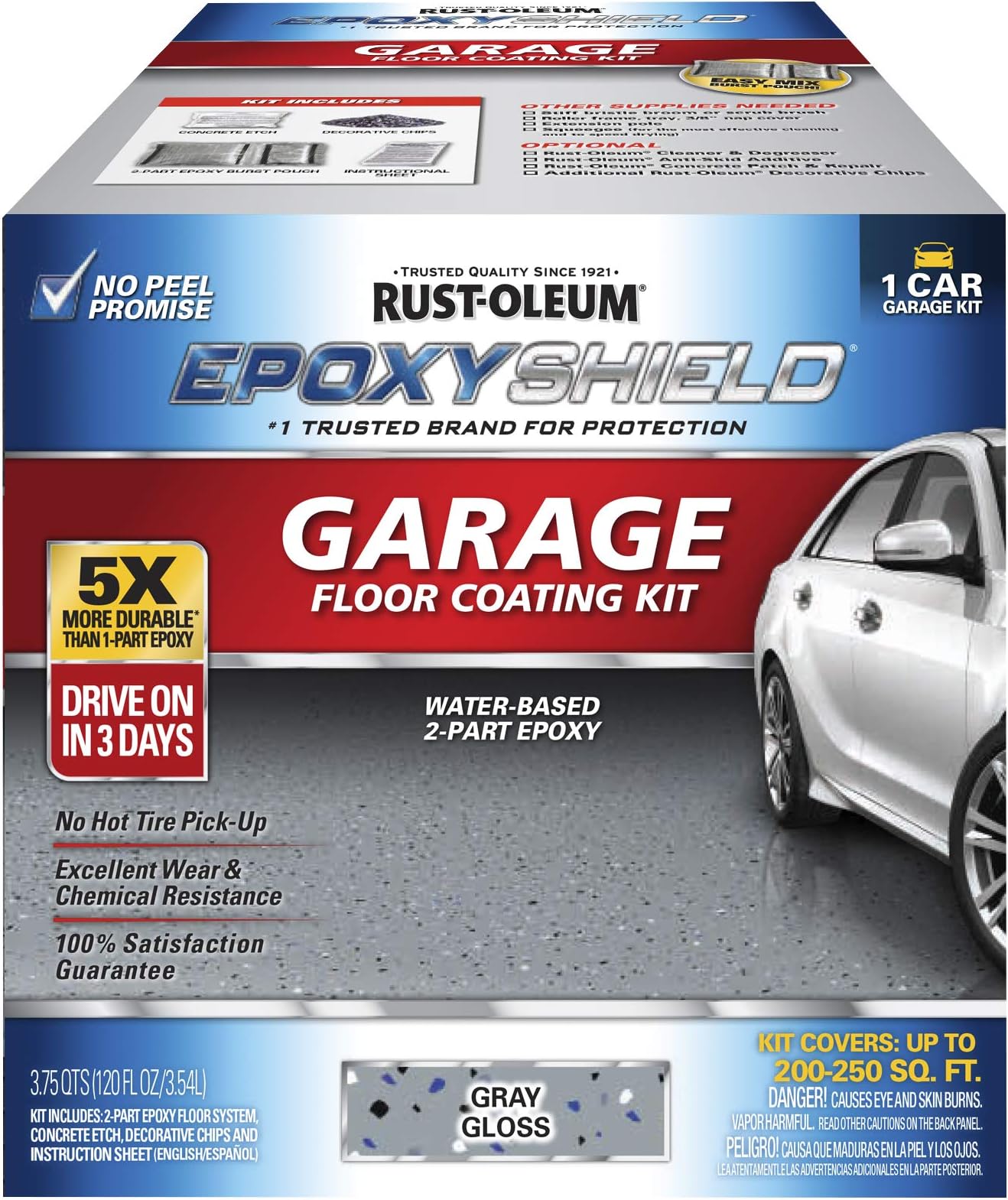 251965 Garage Floor Kit, Gray