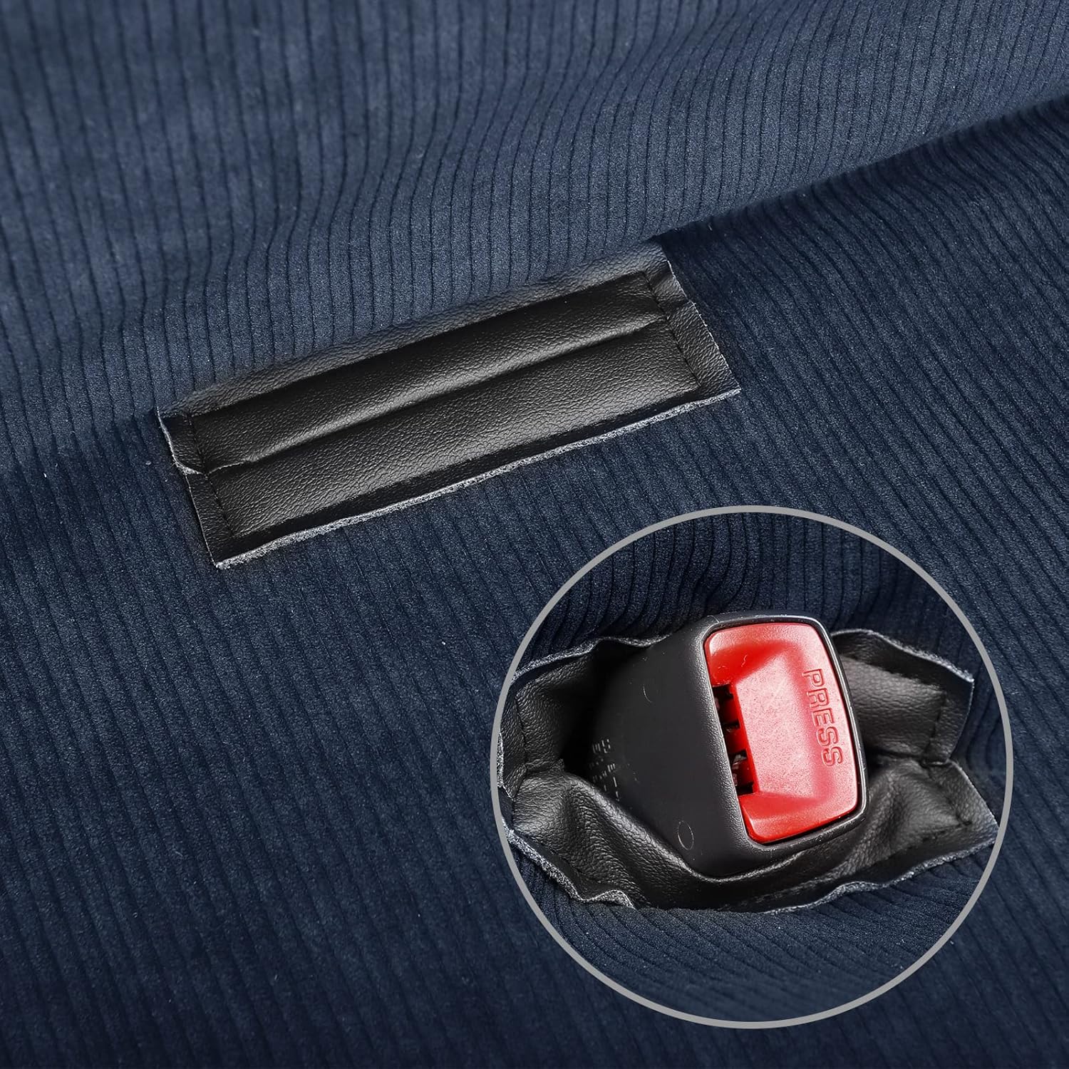 Leader Accessories Universal Car Seat Cover for Full Size Pickup Truck or Car Bench Seats Blue