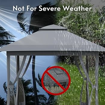 Amazon.com : Rotihom Pop Up Gazebo 12x12 with Mosquito