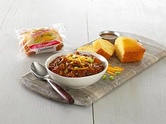 Muffin Town Cornbread Snack Loaves 36 Loaves Per Case - 3 Oz Per Serving