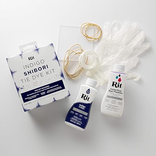 Miniatura 2 de Rit Kit de teñido anudado Indigo Shibori, número de modelo: 85847, azul