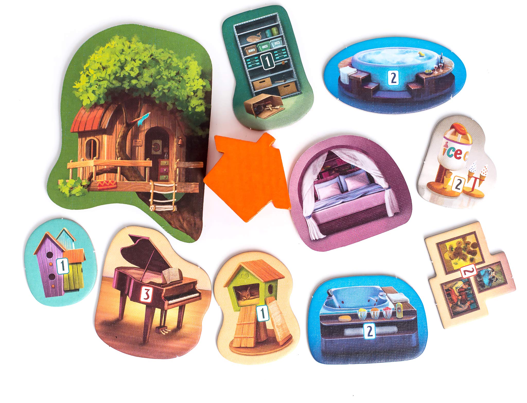 Asmodee, Gra planszowa, Domek