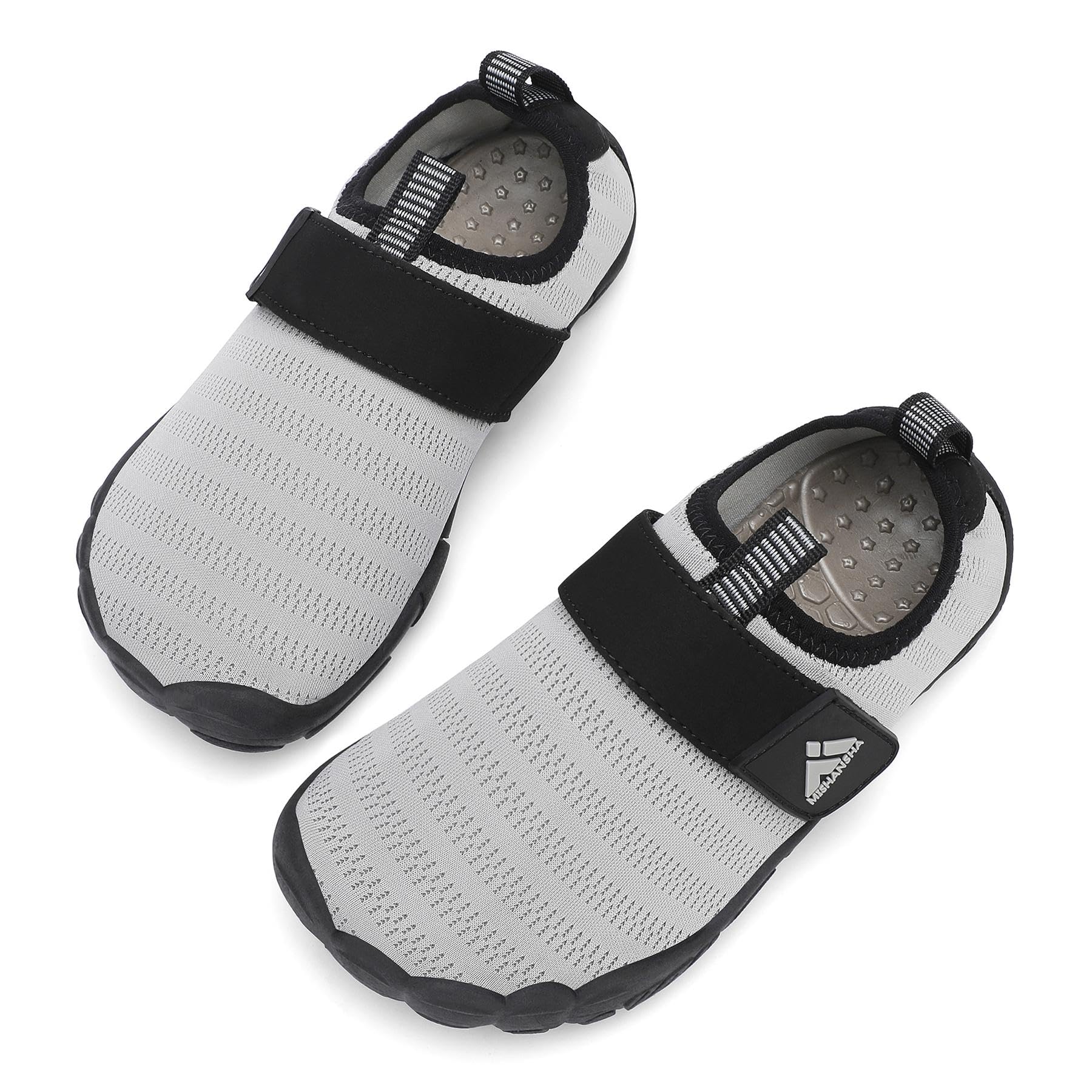 Mishansha Buty do wody, szybkoschnące, chłopięce, antypoślizgowe, do nurkowania, na plażę, do surfingu, rozmiar 24-35 EU