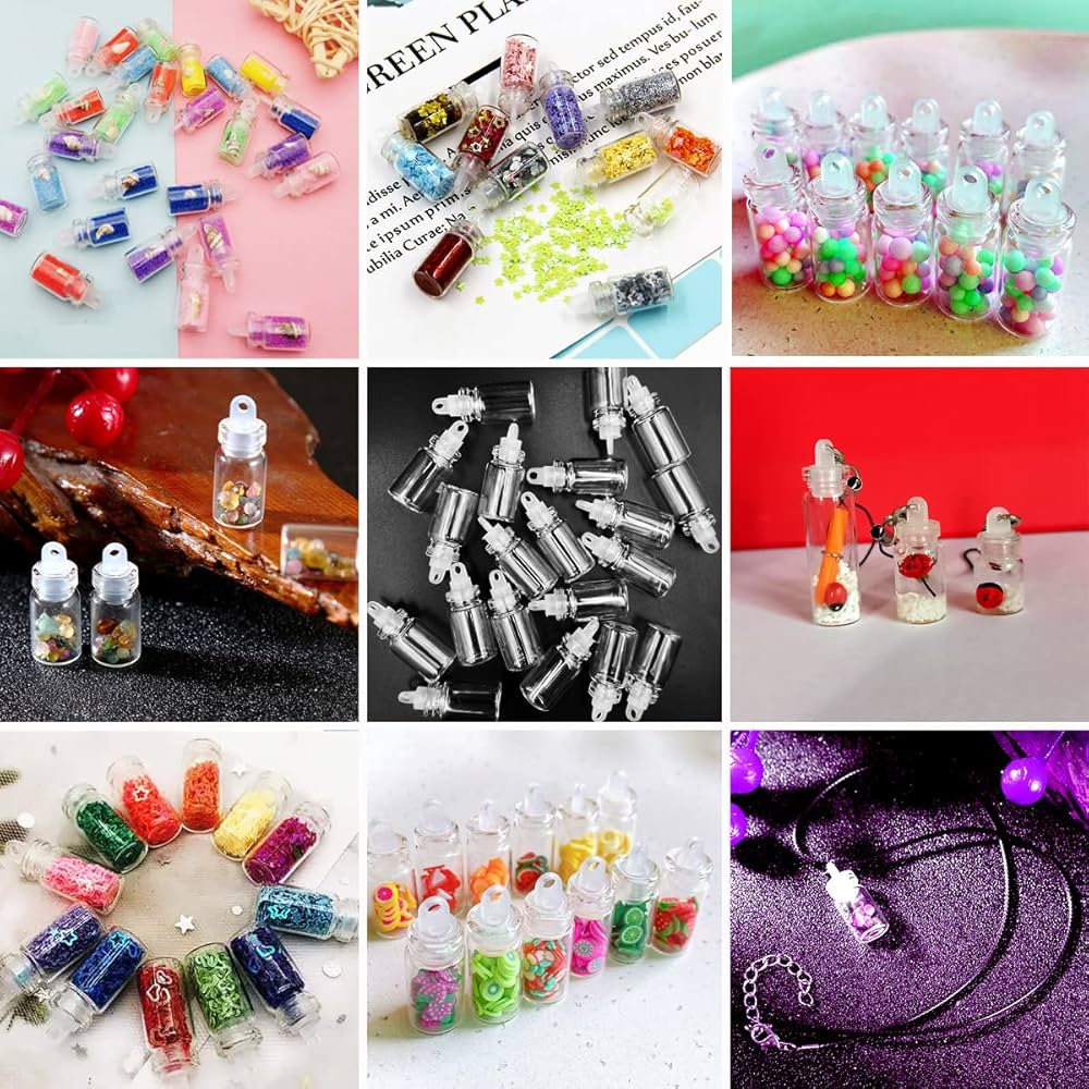 50% 1ml 雑貨品 Amazon.co.jp: Minsily 100個 1ml ミニ小型ガラスボトル