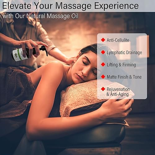 Miniatura 2 de Aceite de masaje anticelulítico de 3.4 fl oz para masaje corporal (aroma Neroli)