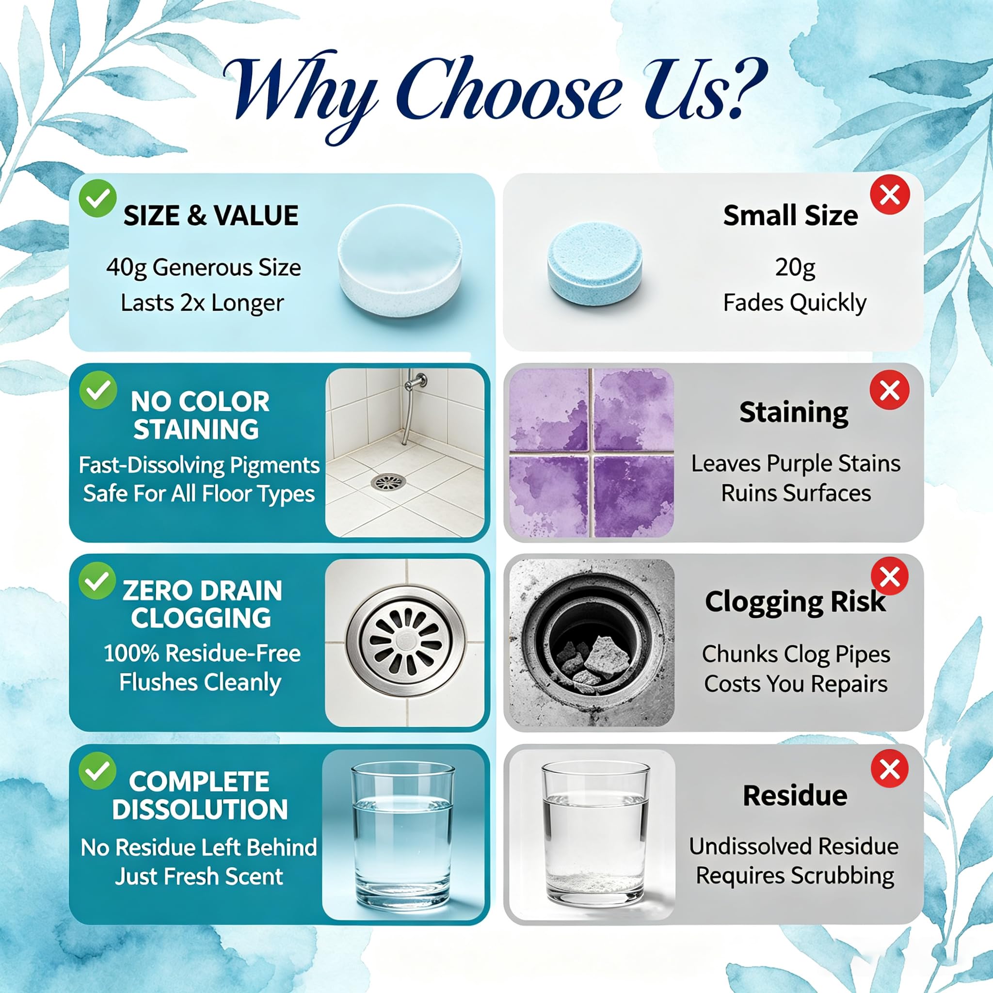 Aromatherapy Shower Steamers with Essential Oil Fragrance