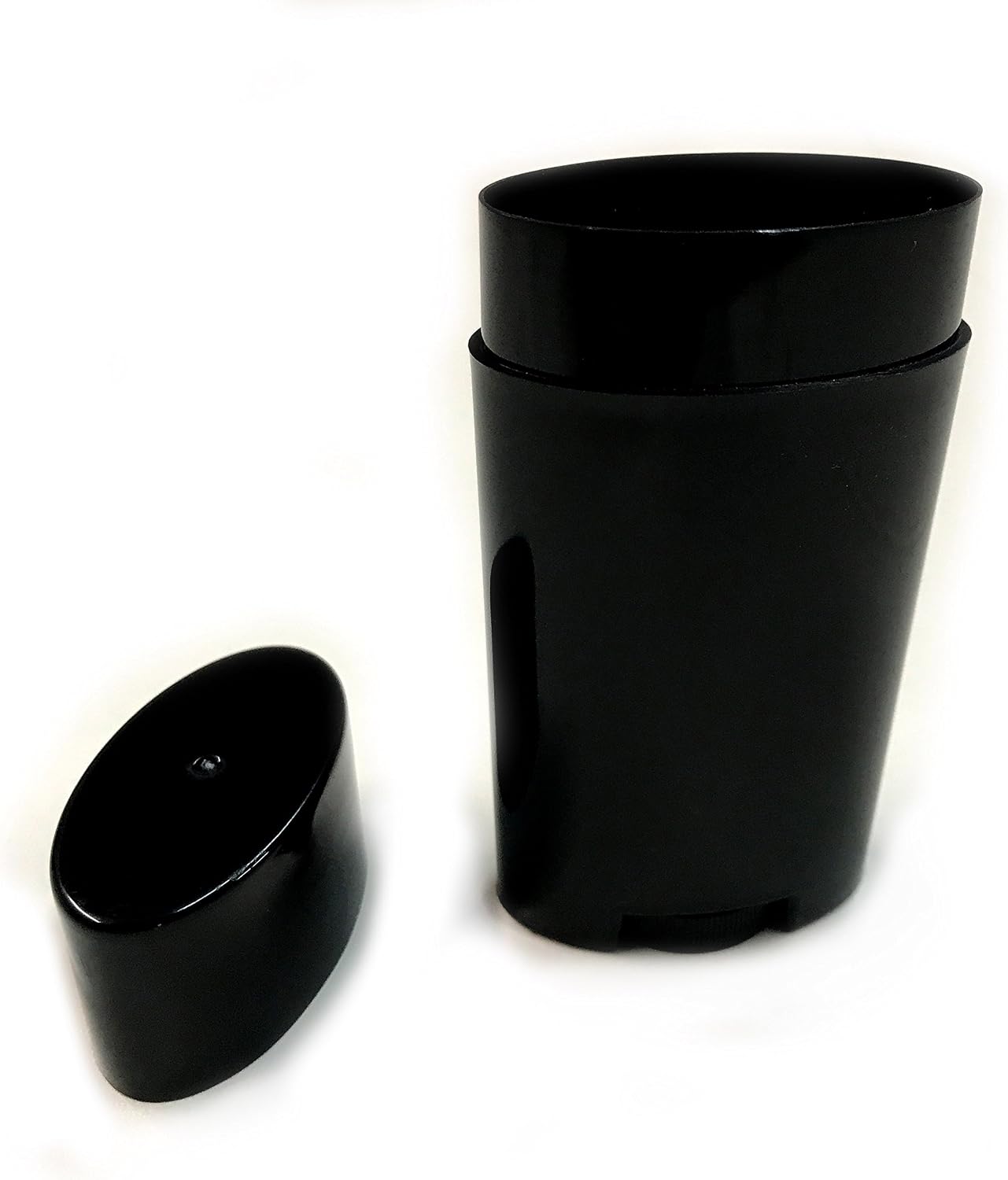 (25) DMtse Deodorant Containers, New & Empty; Pack of 25 (Black)