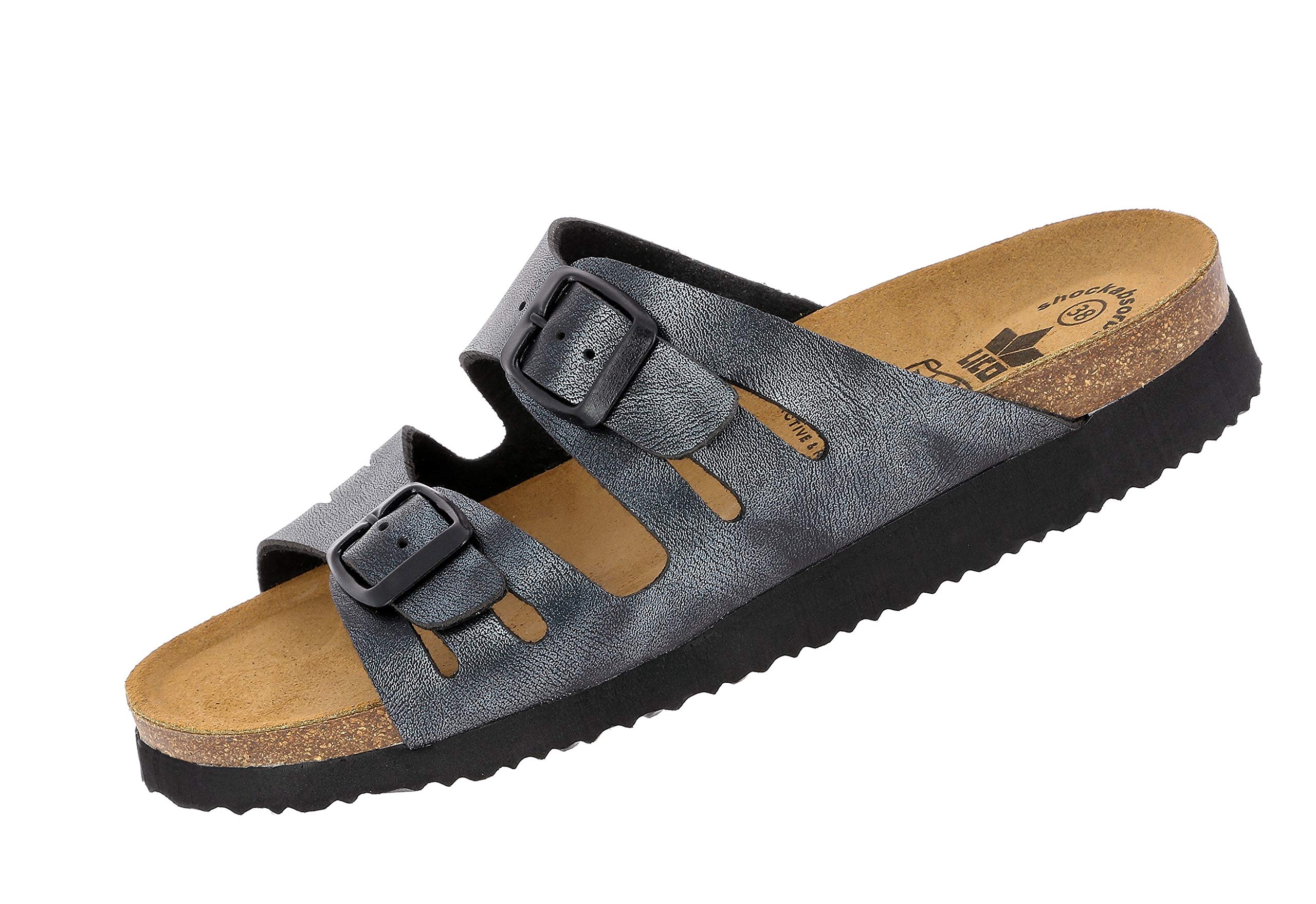 Lico Bioline Lady Women's Mules, Black, EU 41