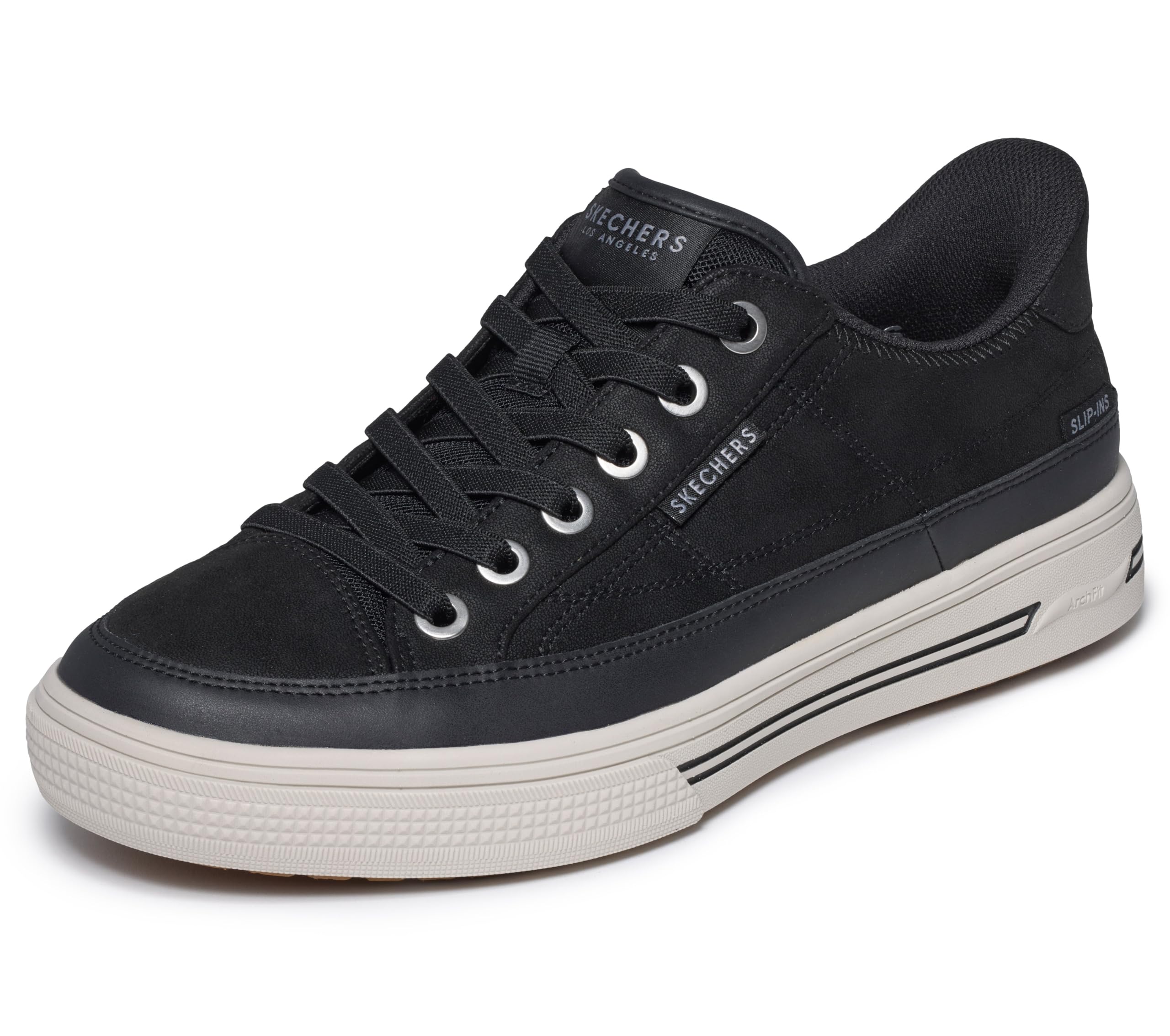 Skechers Herren Arch Fit Arcade Join Ya There Turnschuhe, Black Perform-Tex, 41.5 EU