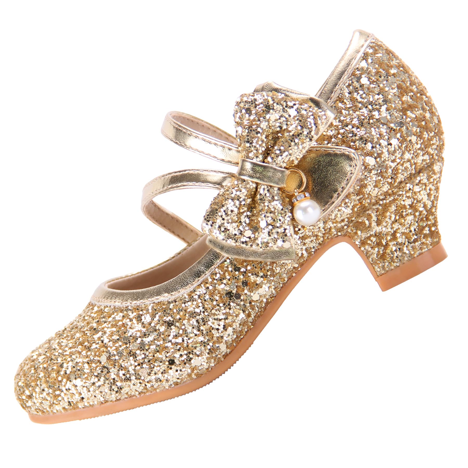 Mary Jane Shoes for Girls - Flower Girls Wedding Shoes - Multi-Colors & Sizes 3-14 Years - Princess Party Pumps - High Heel Toddler Dress Shoes - Kids Dress Shoes — view 8