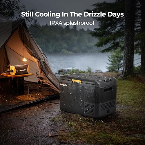 Miniatura 8 de BougeRV Refrigerador de coche de 12 voltios, CRS 42 cuartos de galón portátil con control de aplicación, compresor eléctrico de -4  a 68 , enfriador
