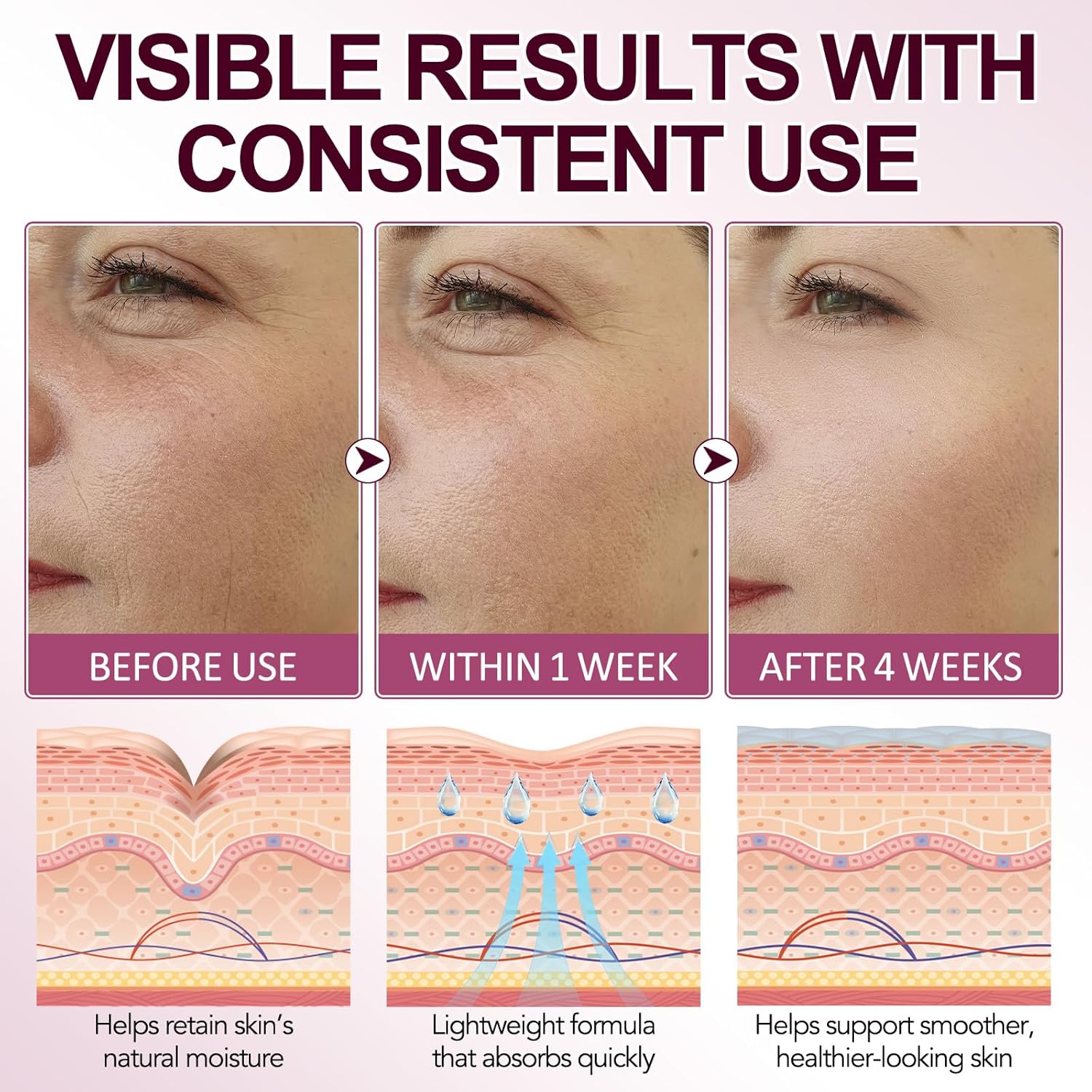 Calcium Multi Balm Stick 2pcs, Calcium Volume Multi Balm, Anti-Aging Korean Collagen Cream for Hydrating & Moisturizing, Firming & Lifting Skin of Face, Neck & Eyes - Image 5