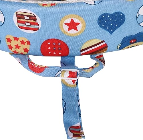 Miniatura 6 de Casco para caminar para bebé, protector de cabeza de algodón sin golpes, casco de protección para la cabeza para gatear, caminar, anticolisión,