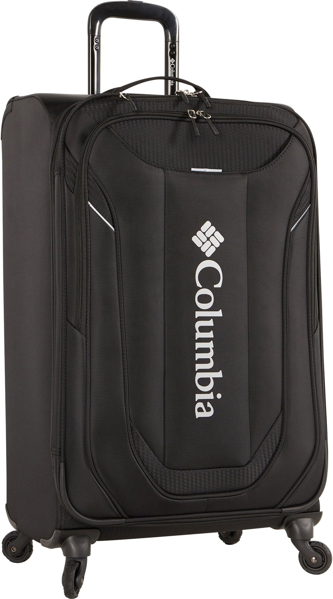 Columbia 26" Expandable Spinner Luggage Suitcase, Black
