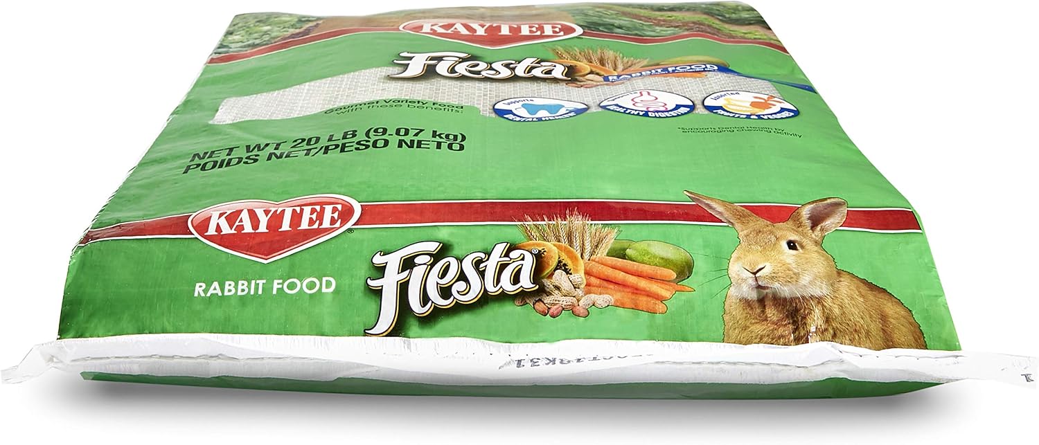 Kaytee Fiesta Rabbit Food, 20 Pounds