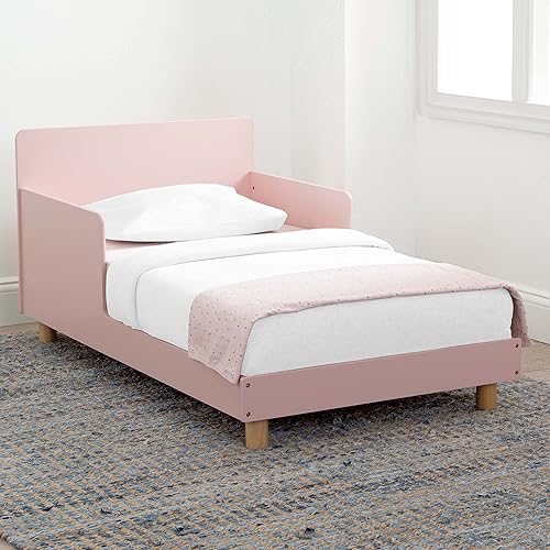 Miniatura 3 de Delta Children GapKids - Cama para niños pequeños, color rubor, natural + babyGap TrueSleep para cuna y colchón para niños pequeños (paquete)