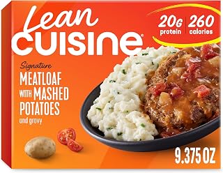Lean Cuisine Signature Meatloaf With Mashed Potatoes, Frozen Meals, Frozen Lunch Or Dinner 9.375 oz