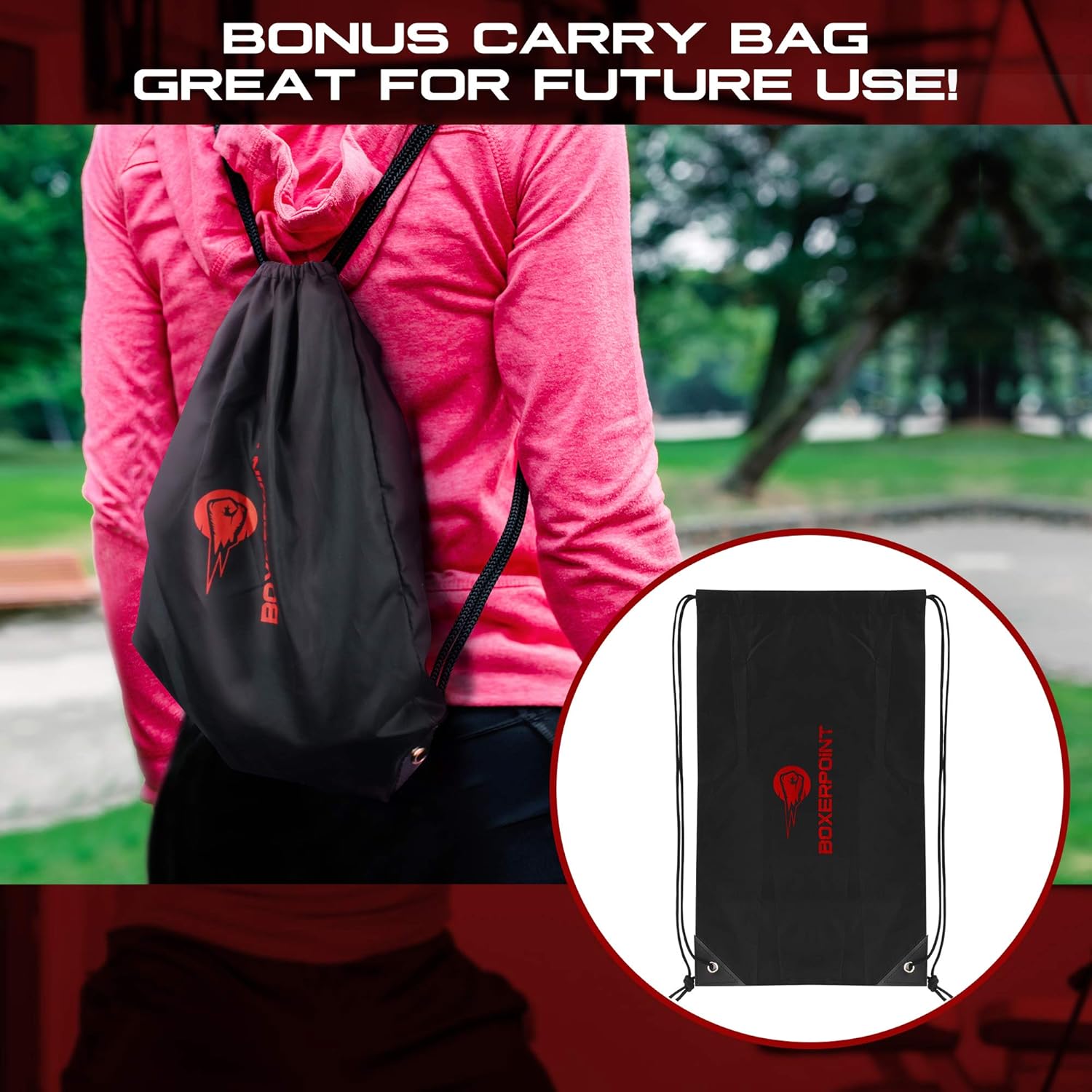 Double End Bag Boxing Set - Double Ended Punching Ball - Double-End Punching Bags with Fully Adjustable Cords - PU Leather Punch Bag with Hand Wraps, Installation Double End Bag Accessories, Carry Bag : Sports & Outdoors