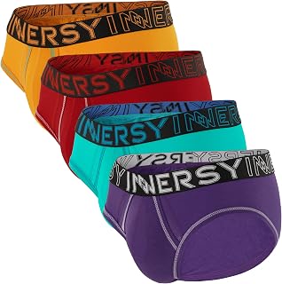 Mens Briefs Multipack Soft Underpants with Separate Dual Pouch Pants Sports Underwear Pack of 4