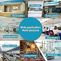 Vista 3 de Sistema de intercomunicación de ventana de doble vía,Altavoz de alta potencia,Altavoz de micrófono para ventana de cajero, Interfono bidireccional