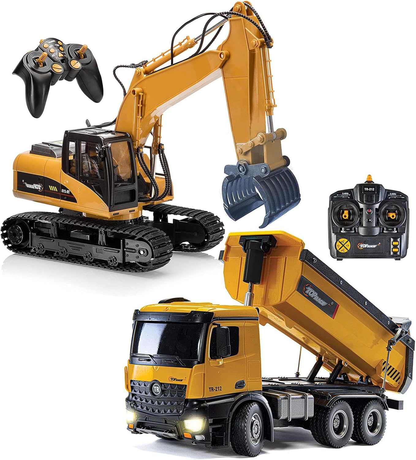 Top Race 15 Channel Remote Control RC Fork Excavator