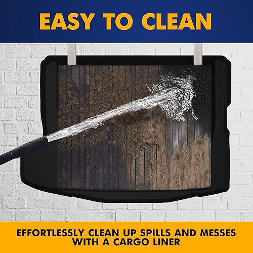 Miniatura 5 de Forro de carga prémium para Toyota Supra 2021-2022  100% protección  Tapete de maletero de coche de ajuste personalizado  Tapete de carga negro