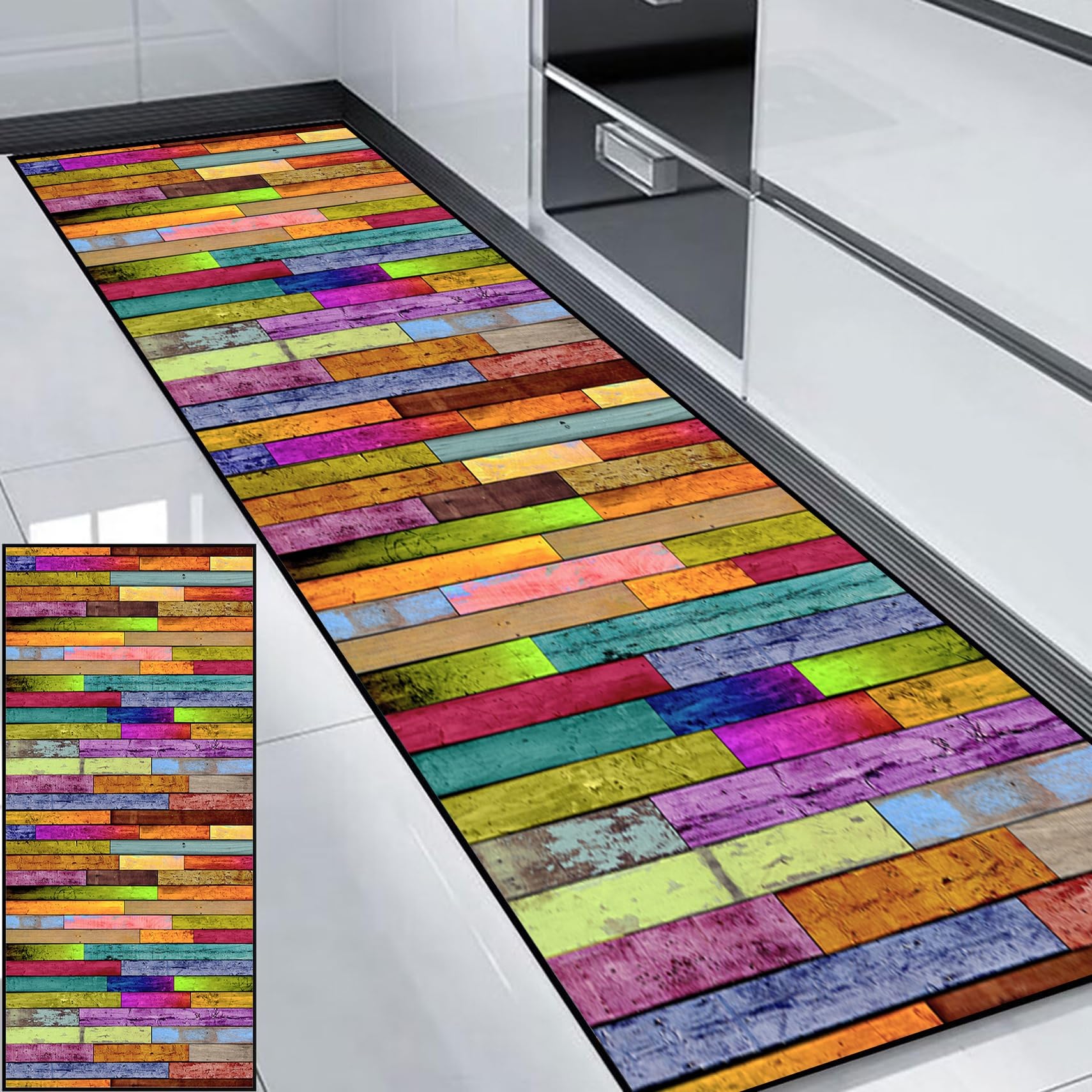 Tapis de cuisine antidérapant évite les glissades grand tapis