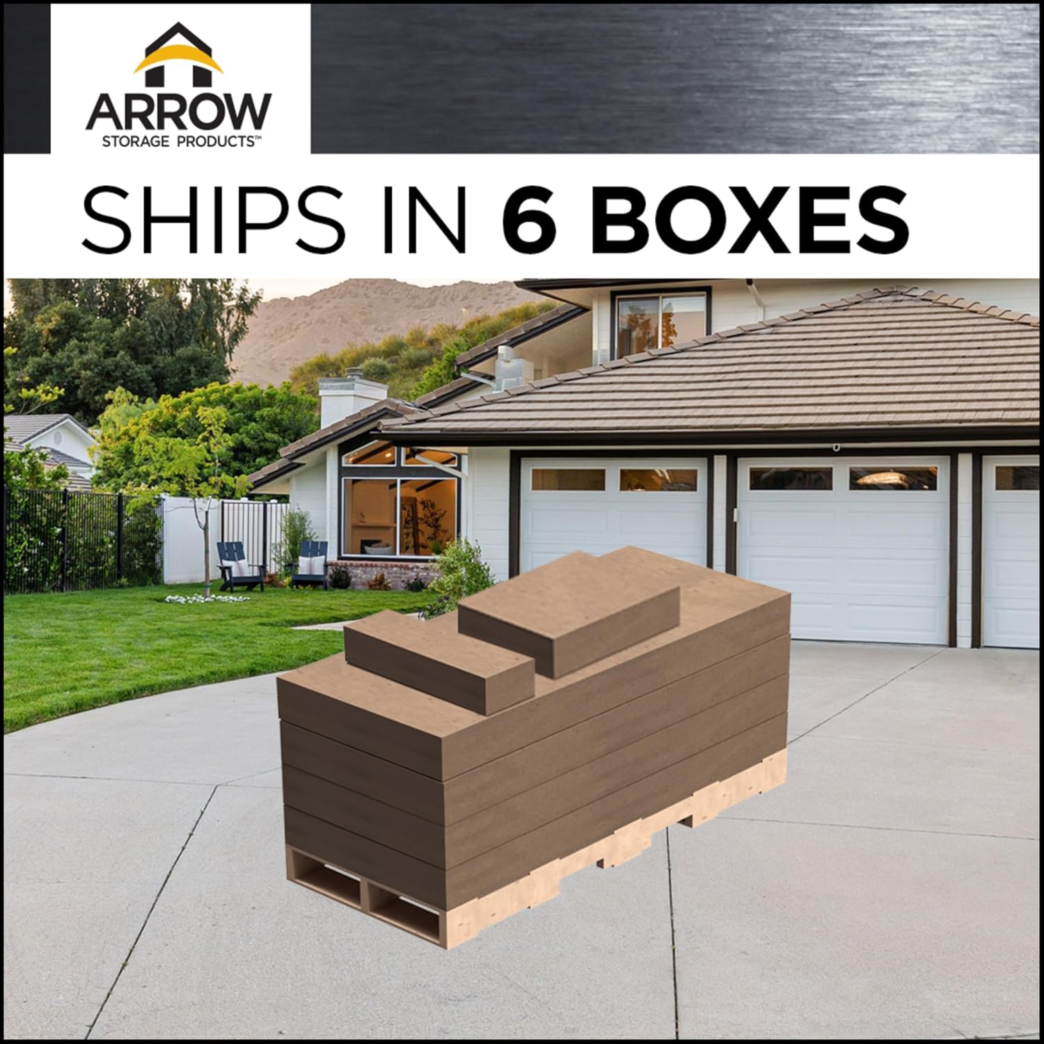 24X9 2 Side Walls Kit for Arrow Steel Carport 24' Long