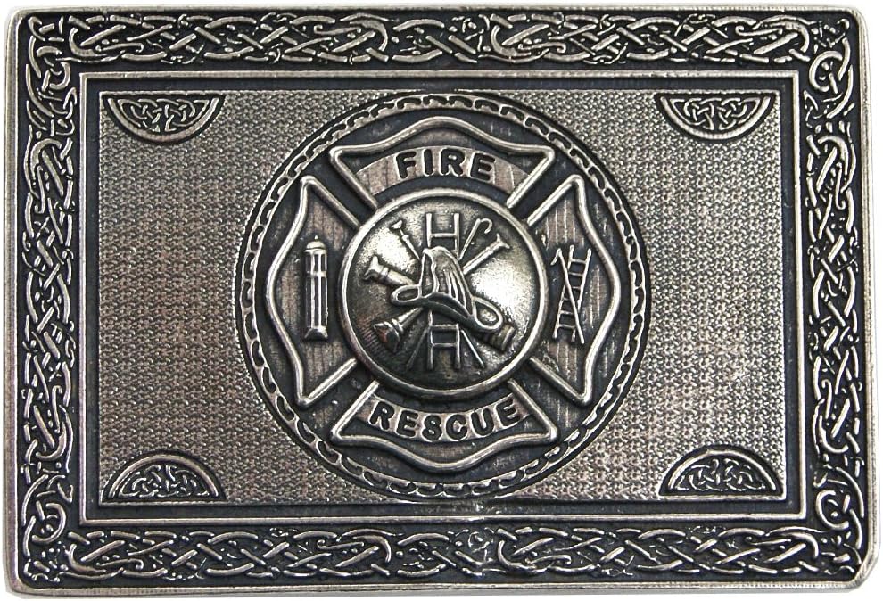 Men's Firefighter Kilt Belt Buckle