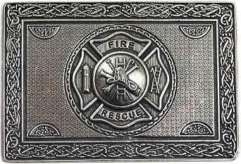 Mens Firefighter Kilt Belt Buckle