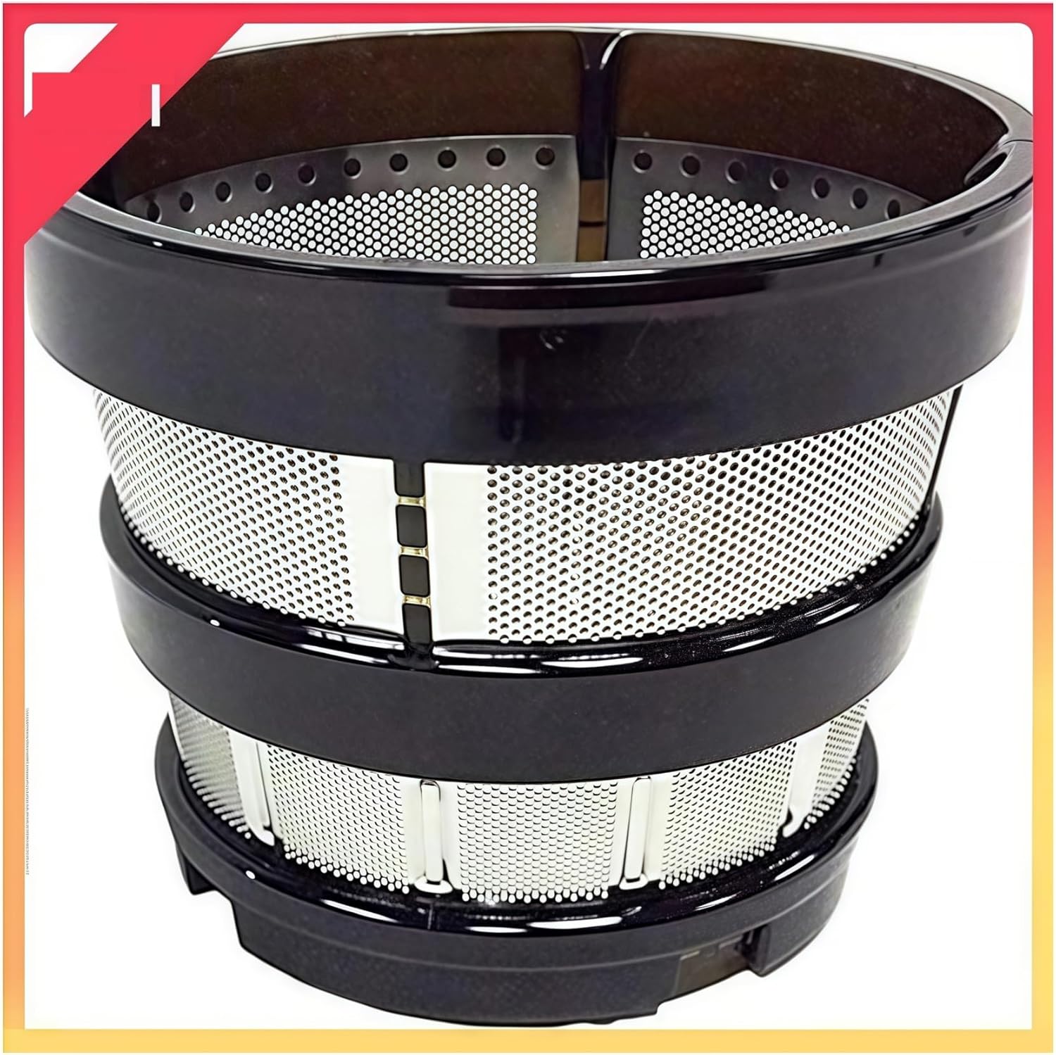 Fine Mesh Juicing Screen Replacement Compatible For Omega Juicers VSJ843RS VSJ843QS VSJ843RR VSJ843QR Elite HH HG Fine Juicer Cone Part Blender Parts And Accessories Food Processing Machine Parts