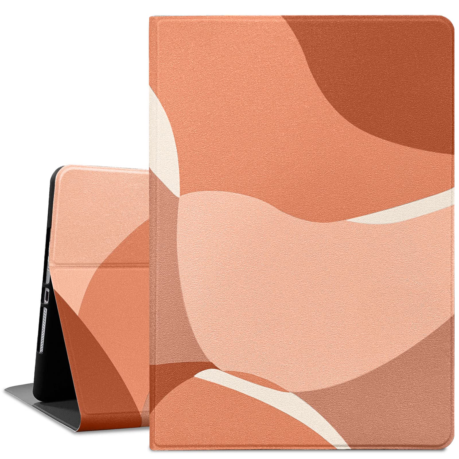 Aippdo PU Leather Case for iPad 9th/8th/7th Generation 10.2 (2021/2020/2019) With Pencil Holder, Soft TPU Back, Auto Sleep/Wake Cover