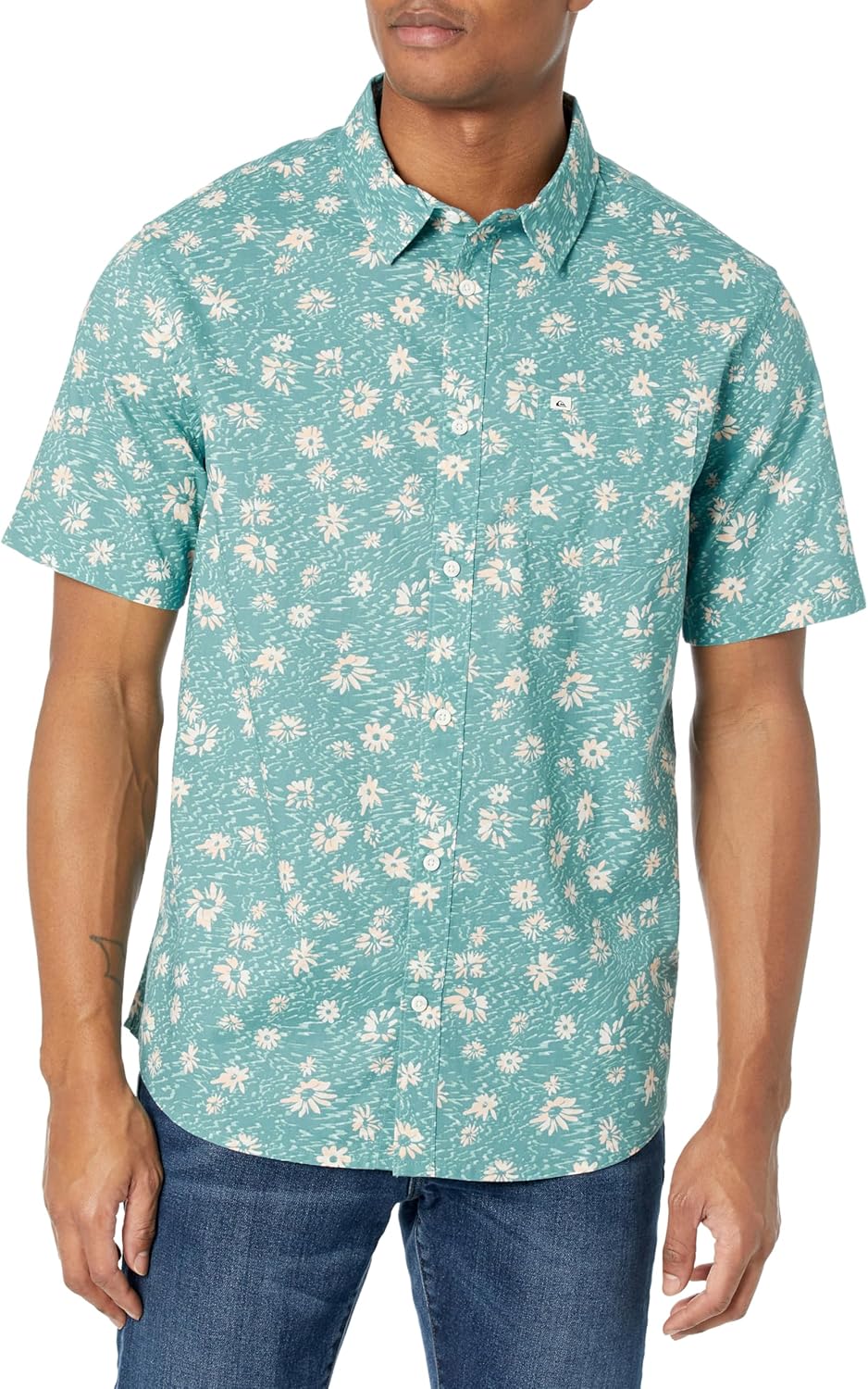 Quiksilver Men's Future Hippies Button Up Woven Top