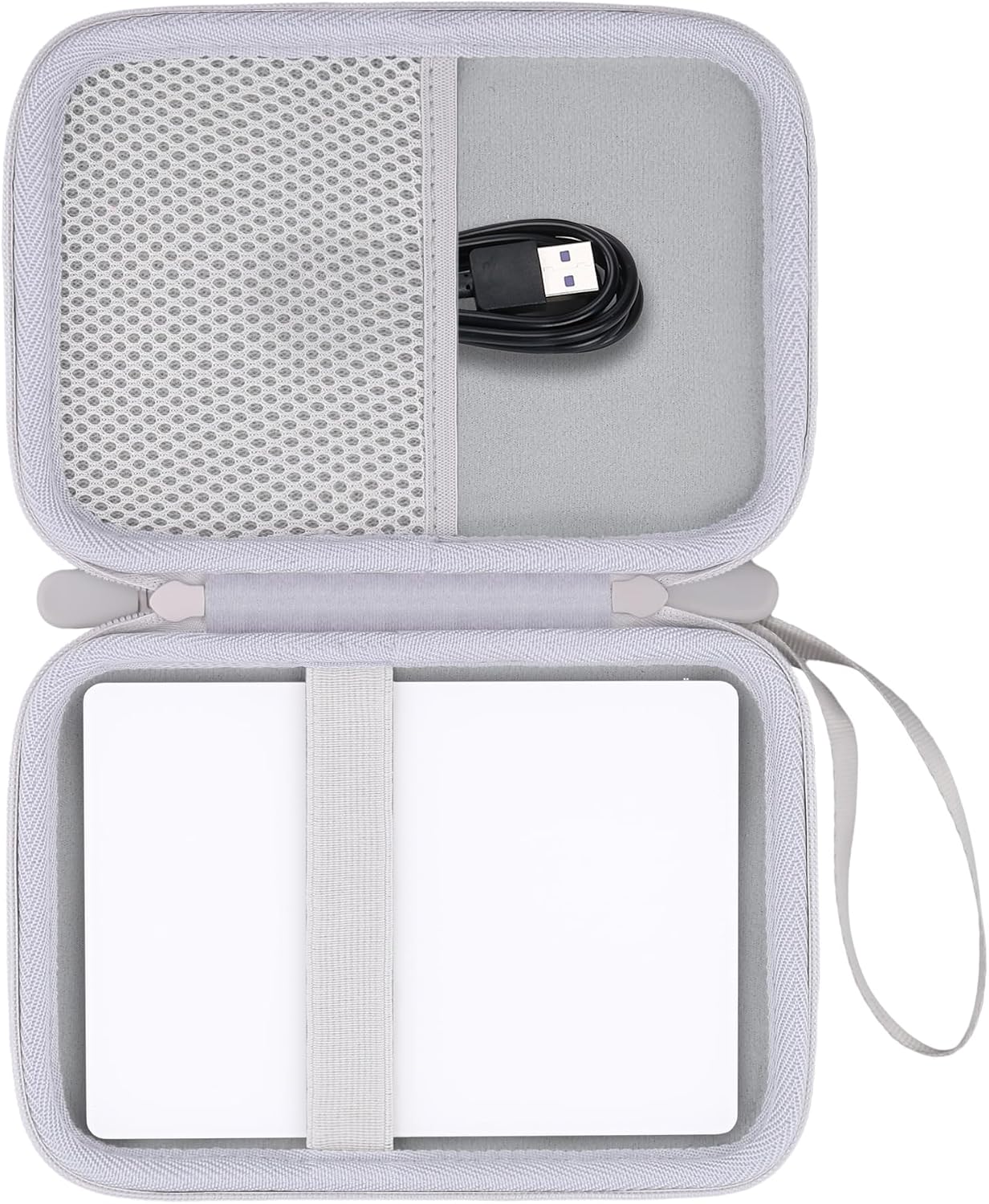 co2CREA Hard Travel Case Replacement for Apple Magic Trackpad, White