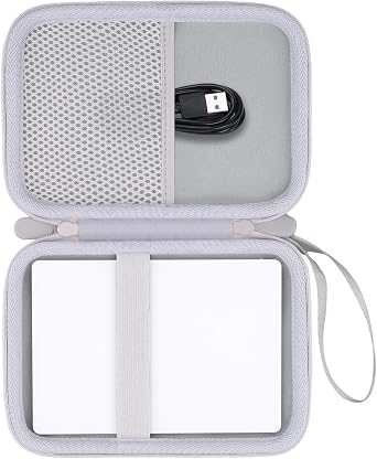 co2CREA Hard Travel Case Replacement for Apple Magic Trackpad, White