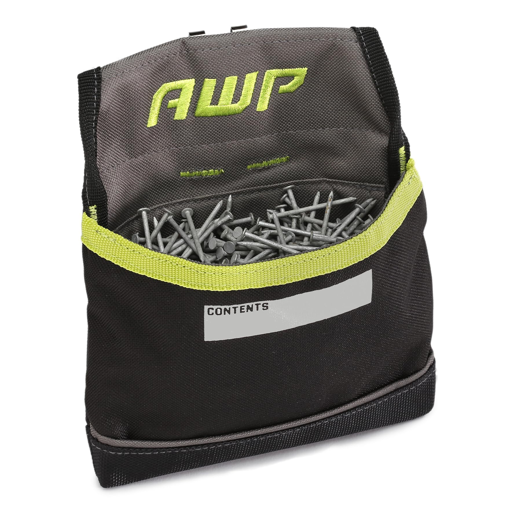 AWP TrapJaw - Bolsa de Cierre de Clip con tecnología de Resorte, Clip de cinturón de Metal y Bucle de túnel, Accesorio para cinturón de Herramientas (Paquete de 6)