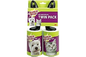 Scotch-Brite Pet Hair Lint Roller Twin Pack: An Unbeatable Solution for Lint and Fur
