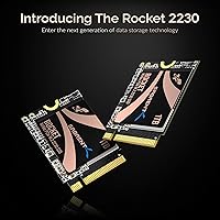 Vista 2 de SABRENT Rocket 2230 SSD NVMe de 1 TB – SSD interno PCIe Gen4 M.2 2230 para Steam Deck, Surface Pro, ROG Ally – Velocidad Gen4 x4 de hasta 5000 MB/s