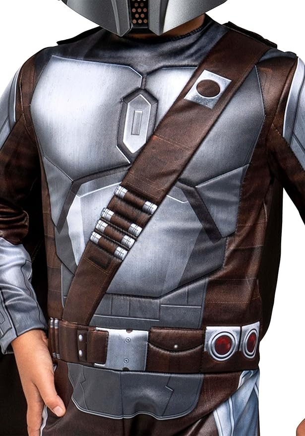 Disfraz Oficial The Mandalorian Star Wars para Jóvenes (Talla S) miniatura 2