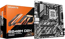 Placa Mãe Gigabyte B840M D2H (AM5/2xDDR5/HDMI/USB 3.2/M.2)
