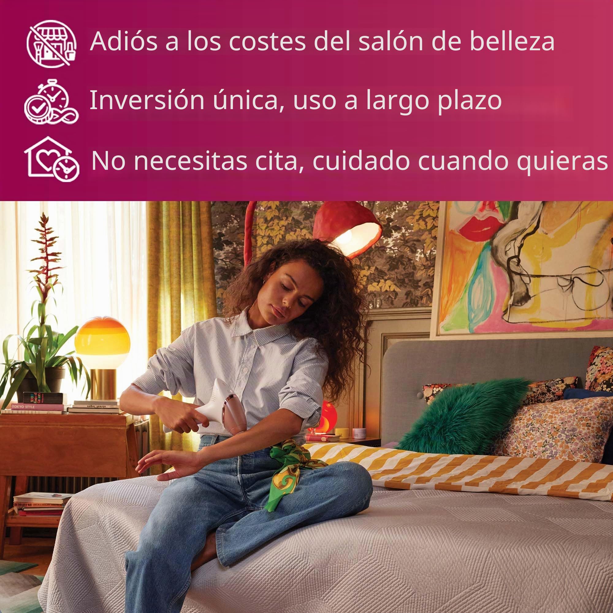 Philips Lumea Advanced Dispositivo de depilación IPL SC1997/00 - Depilación con luz (Oro, Blanco, Luz pulsada doméstica (HPL), 15 min, 1 min, 1 min, 1 min)