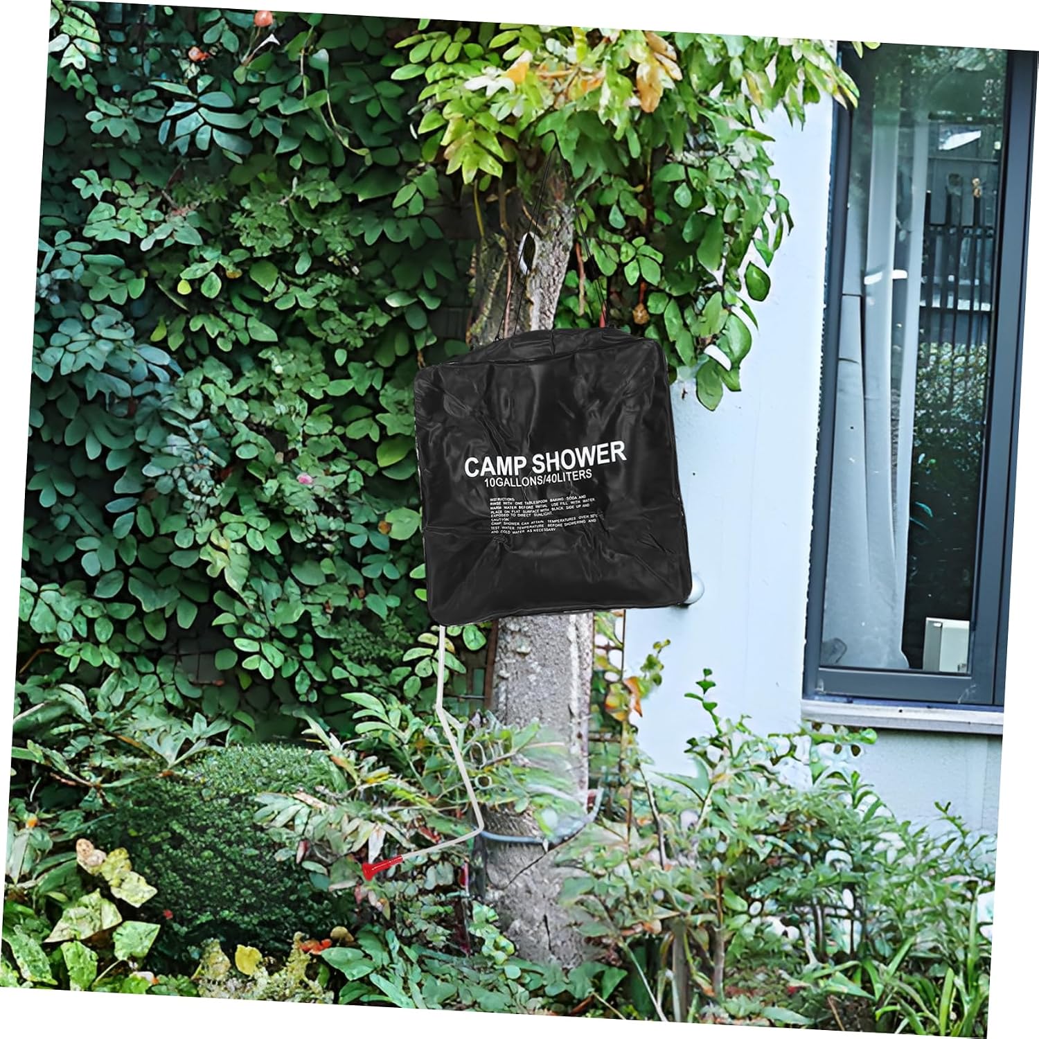 VICASKY Solar Shower Bag Portable Outdoor Bathing Bag with Spray Head for Camping Hiking and Road Trips for Cleanliness and Refreshment During Outdoor Activities
